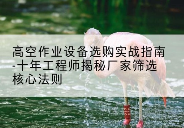 共和剪叉式升降机厂家-高空作业设备选购实战指南-十年工程师揭秘厂家筛选核心法则
